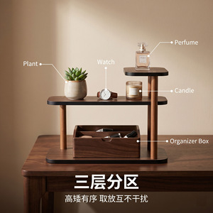 Small tea set tabletop cup holder, <b>desktop</b> <b>shelf</b>, cup storage rack for dining table, workstation, water cups, and coffee cups. - Product Image 2