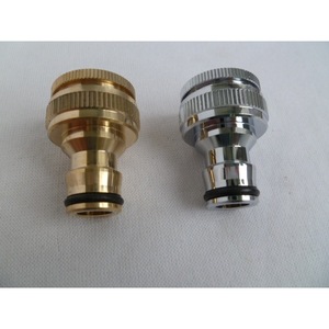 Copper Water Gun Connector 6 To 4 Mm Plug In Adapter For Car Wash And Washing Machine Use - Product Image 1