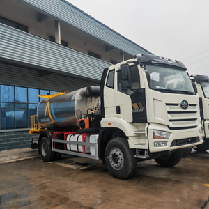 Camion distributeur d'asphalte FAW 4X2, réservoir de 10000-12000L, véhicule intelligent de pulvérisation de bitume - Product Image 3