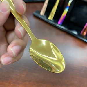 Adorable Stainless Steel <b>Small</b> Colorful <b>Spoons</b> for Home Dining Coffee Dessert - Product Image 2