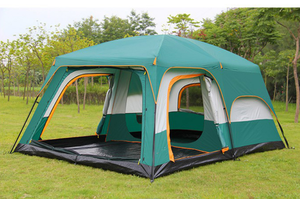 Quality-Assured Professional Latest Design Wholesale Double Layer 2 Living Rooms and 1 Hall Family <b>Tents</b> Outdoor Rainproof <b>Tent</b> - Product Image 6