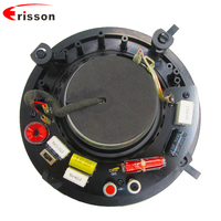 Haut-parleur de plafond coaxial 2 voies 6,5 pouces OEM/ODM, 8 ohms, étanche IPX-6, 30W RMS, pour utilisation en home cinéma et dans les restaurants