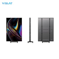 Afficheur LED VISLAT P2.5 2,5 mm, écran vidéo mural pliable pour publicité, événements, utilisation en extérieur, sur pied