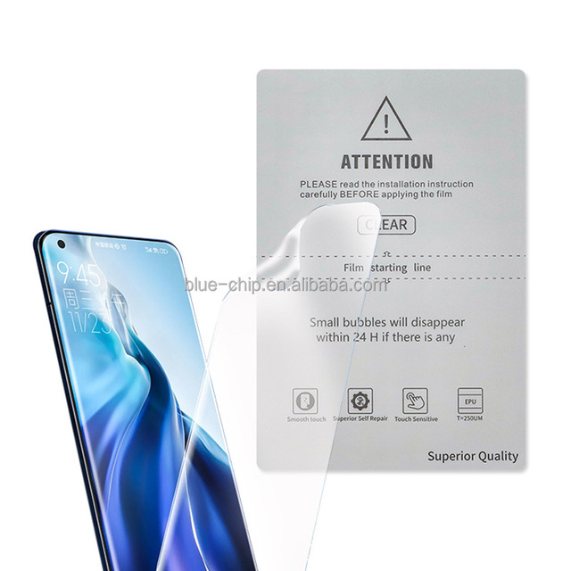 Best Quality Wholesale Bulk Matte Protector Cover Matte Cell Phone Hydrogel Film Cutter Screen Protector for Cuttimg Machine