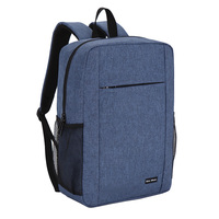 Sac à dos léger et élégant pour ordinateur portable avec fermeture éclair, capacité 15L, idéal pour l'université, le travail, les voyages et les trajets quotidiens