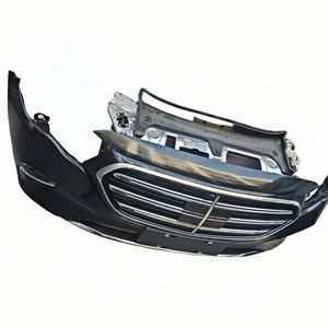 Para <span class=keywords><strong>Mercedes</strong></span> Benz <span class=keywords><strong>AMG</strong></span> W214 Clase <span class=keywords><strong>E</strong></span> Parachoques delantero y trasero con recortes de luz antiniebla Piezas de automóvil de plástico ABS Estado usado - Product Image 4