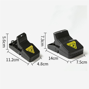 Piège à rats en plastique robuste, à ressort puissant, réutilisable, pour tuer les souris et attraper les rongeurs, pour l'extérieur, l'intérieur, la maison et le jardin. - Product Image 4