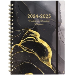 2025-2026 A5 PU da xoắn ốc ràng buộc hàng tuần và hàng tháng kế hoạch máy tính xách tay lịch trình kế hoạch cuộn dây máy tính xách tay để bán - Product Image 2