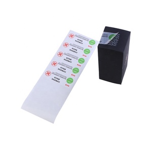 Tùy chỉnh tự dính không thấm nước thân thiện với môi có thể tái chế giấy Sticker cuộn nhãn - Product Image 3