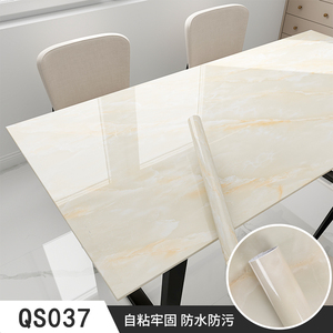 Papier peint moderne en marbre blanc <span class=keywords><strong>autocollant</strong></span> en feuille imperméable à l'eau pour <span class=keywords><strong>comptoir</strong></span> de <span class=keywords><strong>cuisine</strong></span> à la maison Offre Spéciale géométrique - Product Image 4