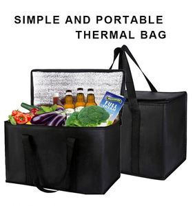 Sacs isothermes personnalisés pour aliments chauds et froids, sacs à pizza 41*23*33cm, réutilisables, sac isotherme commercial de grande capacité - Product Image 4