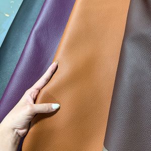 Cuir de vachette véritable grain litchi <span class=keywords><strong>TOGO</strong></span> en gros pour bagages, sacs à main et chaussures – Résistant aux rayures, imperméable et élastique - Product Image 3