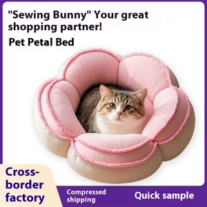 La cama para gatos Cherry Blossom es desmontable. - Product Image 2