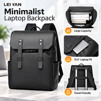Sac à dos pour ordinateur portable résistant à l'eau, sac pour ordinateur portable de 15,6 pouces, grande capacité, sac à dos de voyage, sac à dos de bureau multi-poches