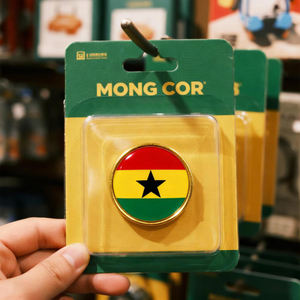 Pins de Solapa Personalizados con la Bandera de Ghana, Insignias Nacionales de Esmalte Suave, Escudo, Orgullo Africano, Broches Conmemorativos, Regalos Patrióticos de Turismo - Product Image 6