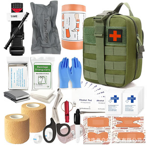 Kit de Supervivencia Profesional para Exteriores, Kit de Emergencia DIY, Herramientas Tácticas SOS, Linterna, Manta, Pulseras, Hacha, Pala, Compacto - Product Image 2