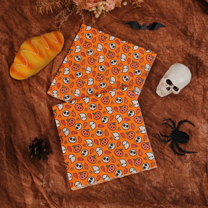 Halloween Party Special Pumpkin Napkins - Virgin Wood <b>Pulp</b> Portable Pack - Cloud-like Skin-friendly Paper - Product Image 1