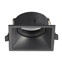 Xushuang SD042 GU10 MR16 Réflecteur LED en aluminium anti-éblouissement, boîtier encastré, spot moderne pour intérieur, garantie 3 ans AC