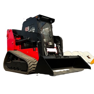 Chargeurs utilitaires compacts d'usine chinoise chargeuses sur chenilles compactes chargeuse sur chenilles chargeuse compacte avec EPA CE - Product Image 3