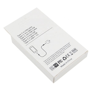 <span class=keywords><strong>Caja</strong></span> <span class=keywords><strong>de</strong></span> Cartón Blanca para Embalaje <span class=keywords><strong>de</strong></span> Cable <span class=keywords><strong>de</strong></span> Datos y Carga Rápida Tipo C, 8 Pines y Micro, <span class=keywords><strong>Caja</strong></span> <span class=keywords><strong>de</strong></span> Venta al por Menor <span class=keywords><strong>con</strong></span> Orificio para Colgar para Móvil - Product Image 4