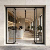 Comptoir de présentation personnalisé pour café, design intérieur de café, comptoirs de bar à café, vitrine en verre pour boutique de bubble tea