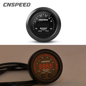 CNSPEED บูสต์เกจจอแสดงผล LED ดิจิตอลขนาด 2.5 นิ้ว -30 ถึง 35 PSI สำหรับการอัพเกรดเทอร์โบชาร์จเจอร์ - Product Image 5