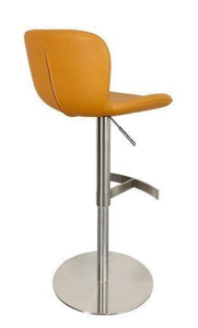 Luxury modern minimalist stainless steel bar <b>stool</b> <b>height</b> <b>adjustable</b> durable eco-friendly swivel suitable for home commercial - Product Image 3