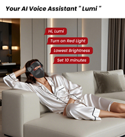 Appareil de beauté photonique doux pour la peau avec batterie de 1440 mAh, quatre modes d'éclairage, commande vocale intelligente, protection pour les soins quotidiens de la peau