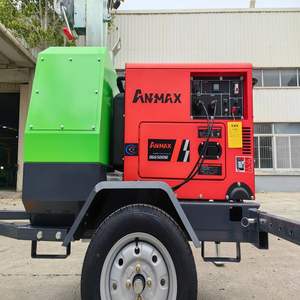 Promotion : Tour d'éclairage LED mobile télescopique industrielle de 7 m pour stades, avec générateur solaire/diesel portable, DC IP68, 440 000 lm, 30 faisceaux - Product Image 6