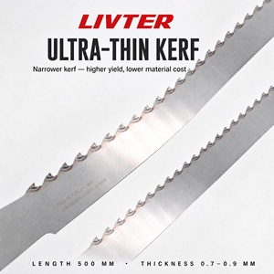 LIVTER <span class=keywords><strong>Lame</strong></span> de <span class=keywords><strong>scie</strong></span> <span class=keywords><strong>à</strong></span> cadre en carbure ultra-mince personnalisée TCT Stellite pour la découpe du bois et du bambou <span class=keywords><strong>sur</strong></span> machine <span class=keywords><strong>à</strong></span> scier les cadres - Product Image 3
