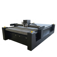 Slimme CNC-snijmachine voor textielcomposiet schuimmateriaal met oscillerend mes, precisie industrieel systeem