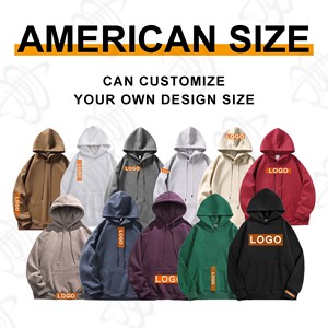 Oem Tùy Chỉnh Miễn Phí Mẫu Nhà Sản Xuất Người Đàn Ông Áo 100% Bông Trọng Lượng Nặng Tùy Chỉnh Phun Màn Hình In Quá Khổ Áo Thun Hoodies - Product Image 5