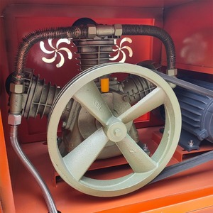 Équipement de pulvérisation de mortier portable 511, corps orange avec roulettes, haute efficacité - Product Image 6