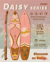 ITAOSTAR Daisy Planche de SUP gonflable en Drop Stitch, portable, 5 ailerons, pour lacs et rivières
