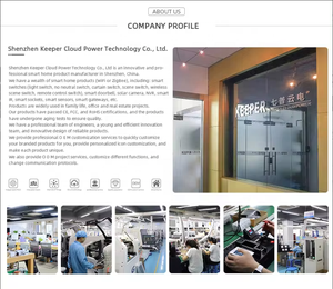 Ventilador de Techo Inteligente Tuya con WiFi + 2 Interruptores de Luz, Estándar Estadounidense, Panel Táctil de Vidrio de 3 Grupos, Compatible con Alexa y <span class=keywords><strong>Google</strong></span> Home - Product Image 6