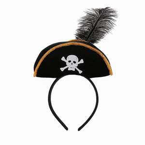 Nuevas Diademas de Halloween con Estampado de Piratas y Fantasmas, Aros para el Cabello para Cosplay - Product Image 4
