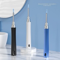 Endoscope auriculaire portable léger à piles en ABS, capacité 350 mAh, nettoyage facile, multifonction, utilisation simple, idéal pour les voyages