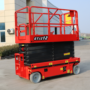 Plateforme élévatrice à ciseaux hydraulique autopropulsée de 8 m, plateformes élévatrices à ciseaux électriques mobiles à vendre à prix abordable - Product Image 3