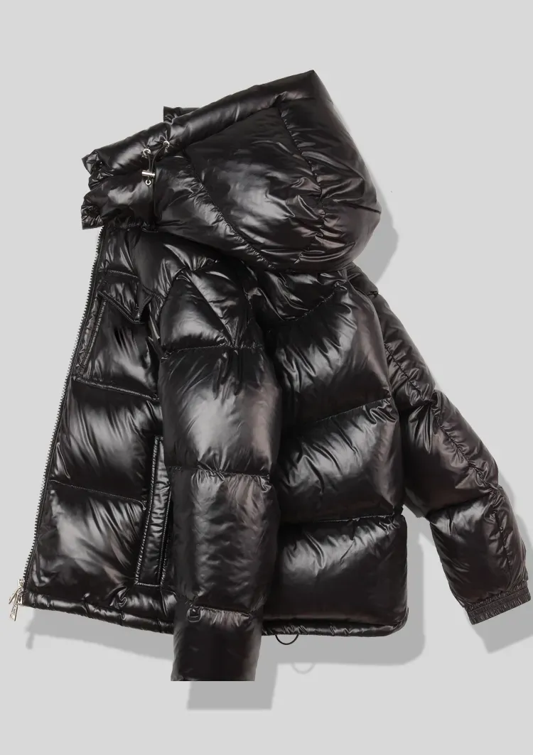Großhandel Custom Fashion Luxus Winter Puffer Mantel Männer Warm Down Jacken