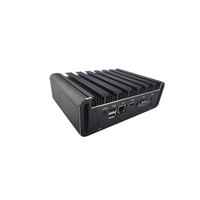 Mini PC embarqué sans ventilateur EVUC Core I3 5005U I5 4200U 1LAN 1COM RS-232 8USB 1 Go de RAM DDR3L Stockage 1mSATA Linux/Win7/10
