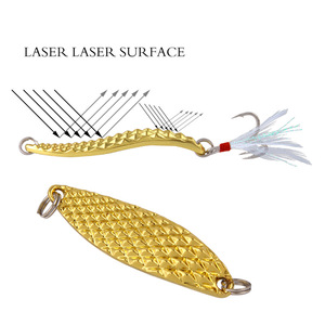 Long Throw Submersible Sequin Basse Cuillère Type Dur Appât Sequin Sangsue Ananas Métal Hyperboloïde Leurre <span class=keywords><strong>pour</strong></span> <span class=keywords><strong>Truite</strong></span> Espèces - Product Image 3