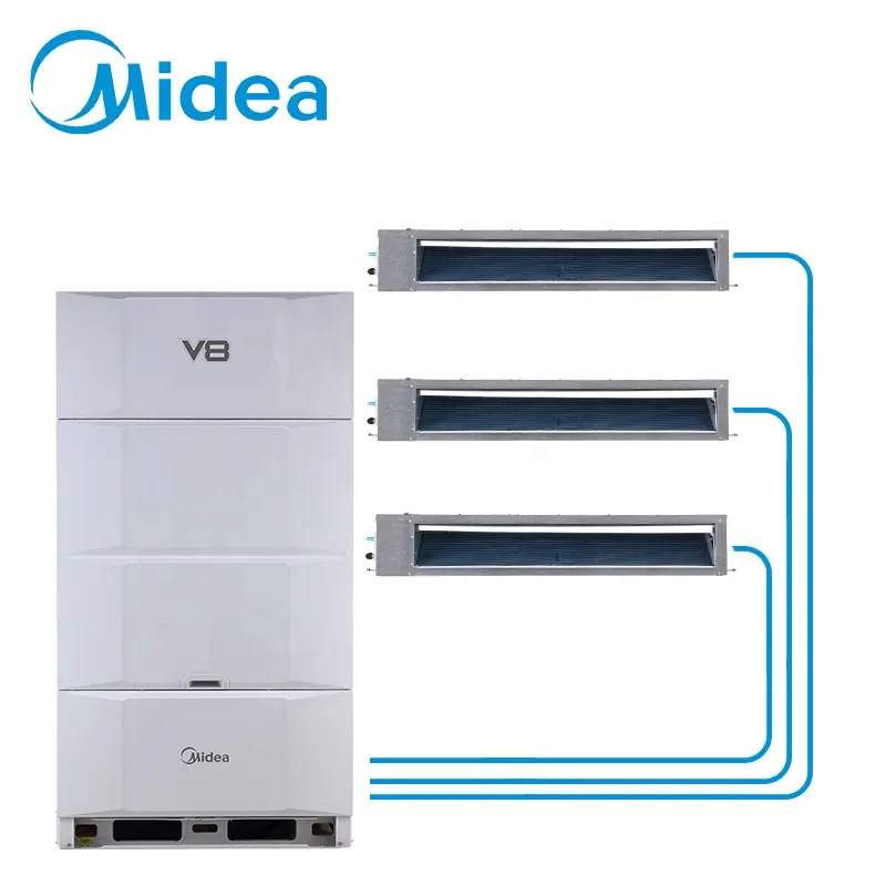 Midea vrf v8 SuperSense 12HP産業用簡単設置ユニットスプリットhvacシステムvrv中央空調メーカー