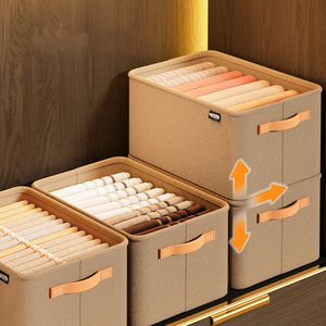 <b>Clothes</b> Organizer Trousers <b>Clothes</b> Jeans <b>Storage</b> Box Underwear Bra Socks Artifact Compartment Box <b>Clothes</b> Organizer - Product Image 3