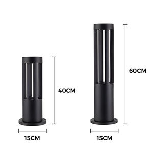 가장 인기 있는 현대적인 야외 볼라드 조명 IP65 방수 <span class=keywords><strong>LED</strong></span> 정원등 알루미늄 바디 잔디등 - Product Image 4