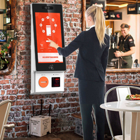 LIEN PC à écran tactile tout-en-un personnalisé pour le paiement en libre-service Kiosque et totem avec fonction SDK Kiosque de commande de restaurant