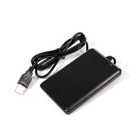 Lecteur RFID professionnel haute performance 125 kHz à large application, lecteur RFID USB de bureau, lecteur RFID robuste pour contrôle d'accès
