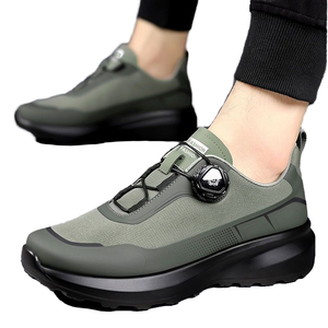 Nouvelles Chaussures Décontractées Légères et Antidérapantes pour Hommes 2025 avec Semelle Épaisse et Verrouillage Automatique Rotatif pour l'Été et l'Automne - Product Image 6