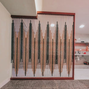 Nudos intrincados hechos a mano rame Room Divider para una separación elegante EH2502135 - Product Image 1