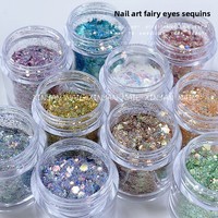 Paillettes de fée pour ongles, haute luminosité, polarisées, couleur magique, inspirées des Spice Girls, pour nail art, bijoux et gels