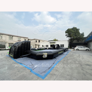 Comercial inflable portátil campo de fútbol Slip N Slide jabón agua campo de fútbol para <span class=keywords><strong>alquiler</strong></span> - Product Image 4